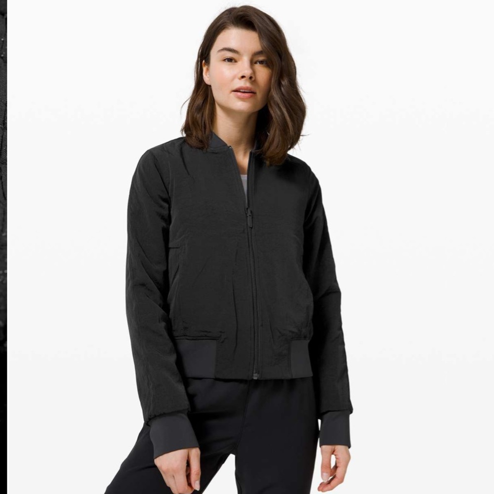 Lululemon Serene Travel Bomber Jacket